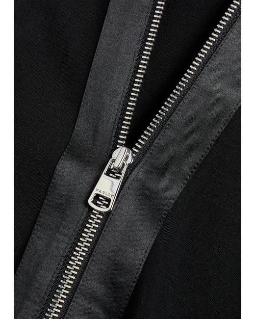 Varley Black Roxbury Stretch-Jersey Sweatshirt