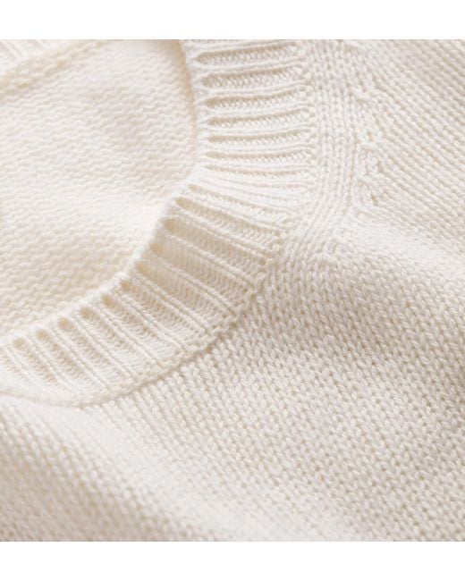 Dior White Iviera Sweater