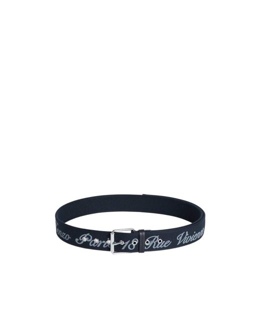 KENZO Blue Rue Vivienne Belt for men