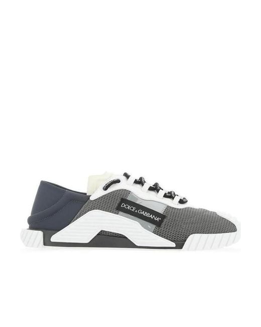 Dolce & Gabbana Gray Ns1 Slip-On Sneakers for men