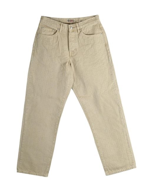 Stussy Natural Slim Trousers for men