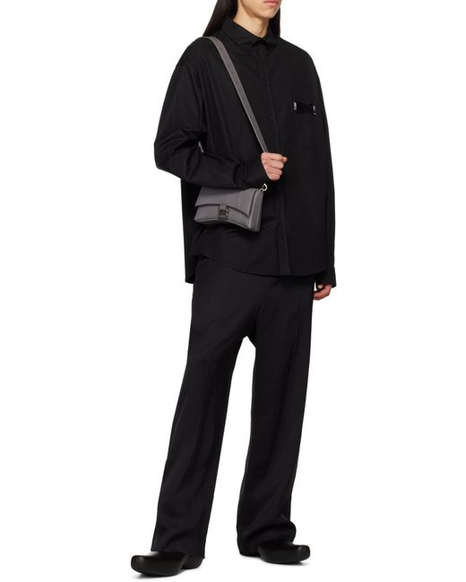 Balenciaga Black Excavator Rain Boots for men