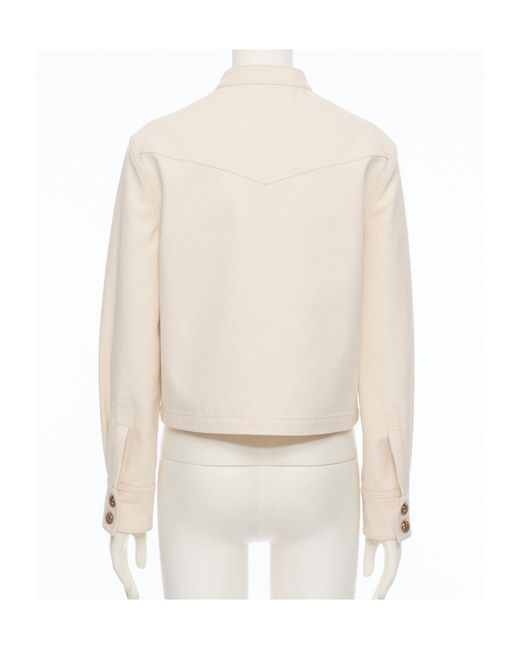 Valentino White Long-Sleeved Knitwear