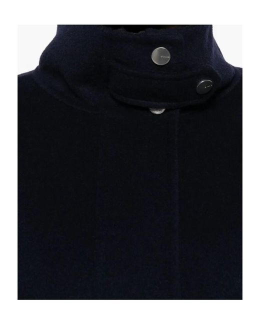 Pinko Blue Flap-Pocket Button-Fastening Jacket