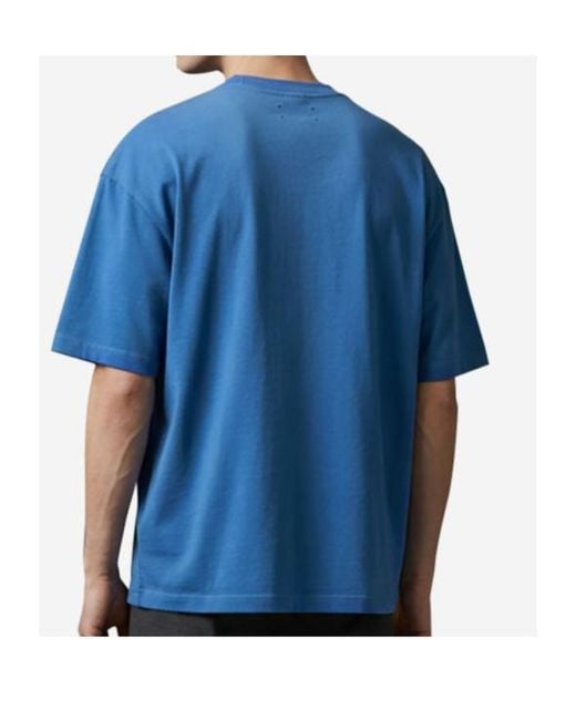Amiri Blue Arts District Os Tee for men