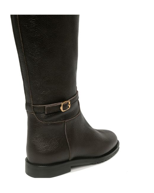 Roberto Festa Black Buckle Boots