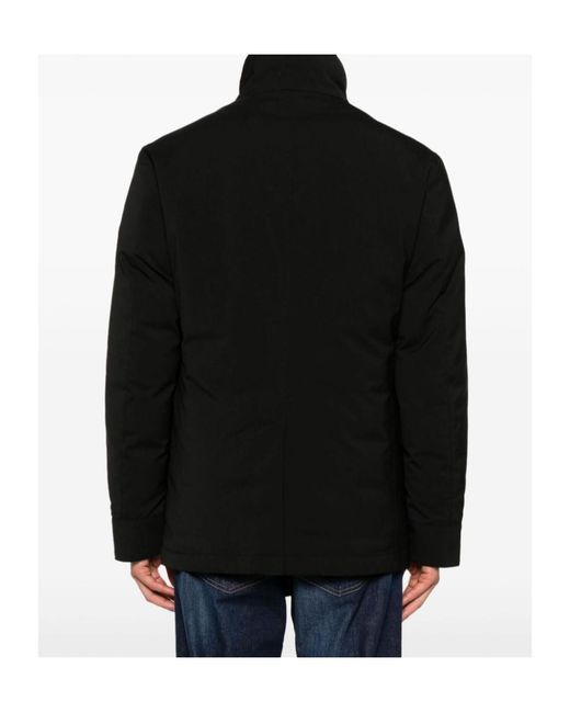 Peuterey Black Detachable-Bib Jacket for men