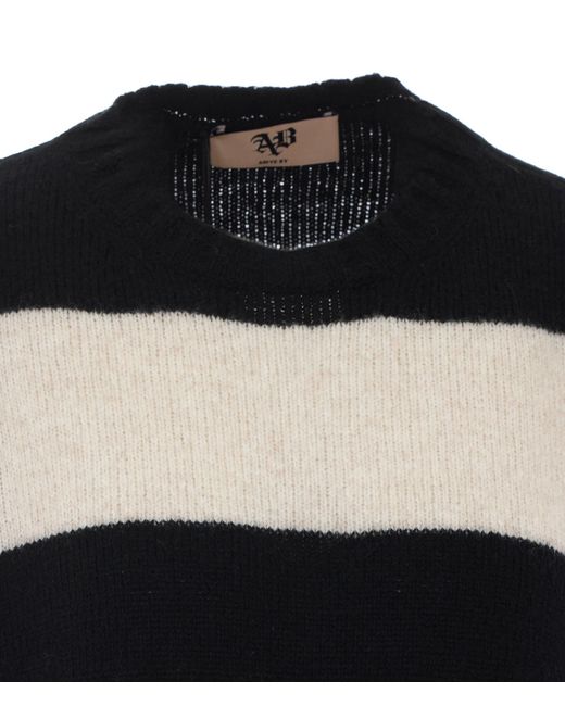 Aniye By Black Striped Sweater