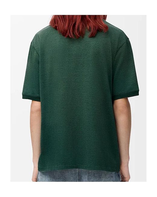 Loewe Green Loose Fit T-Shirt for men