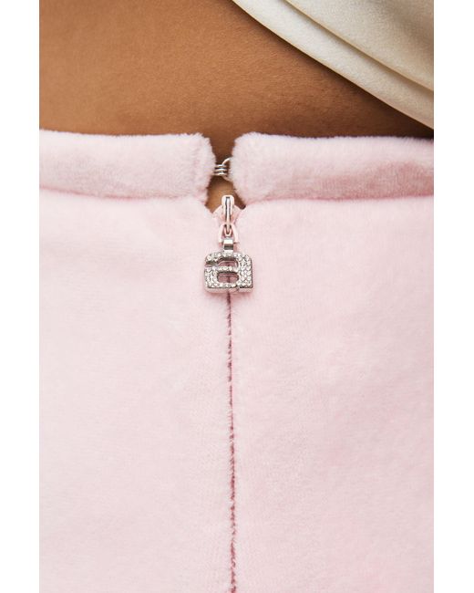 Alexander Wang Pink Mid-Rise Flared Pants