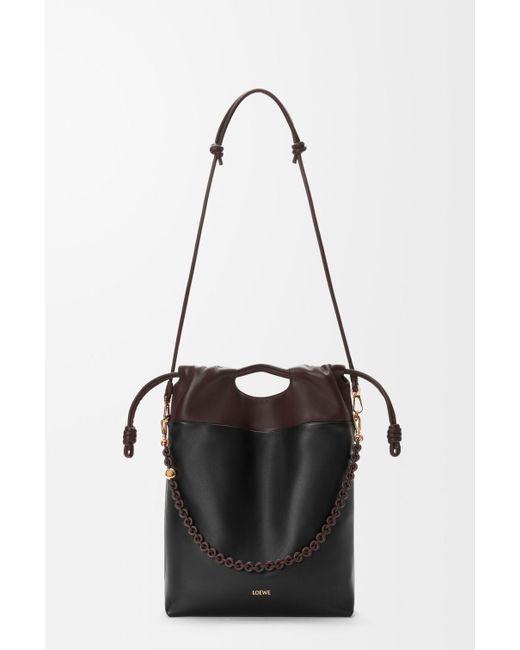 Loewe Black Flamenco Purse Tote Bag