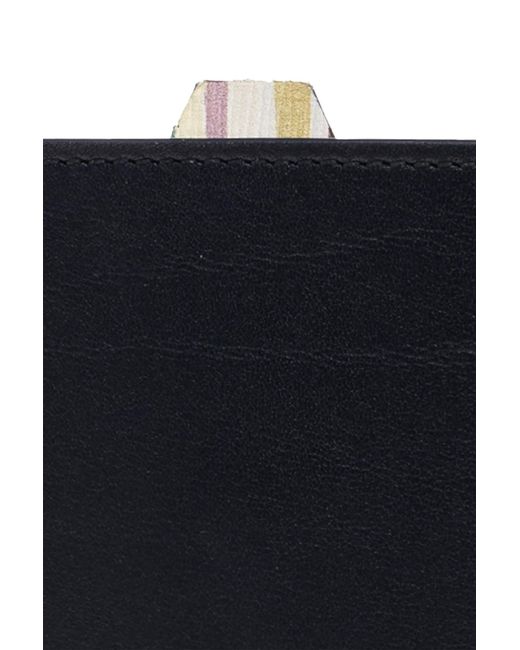 Paul Smith White Leather Card Holder for men