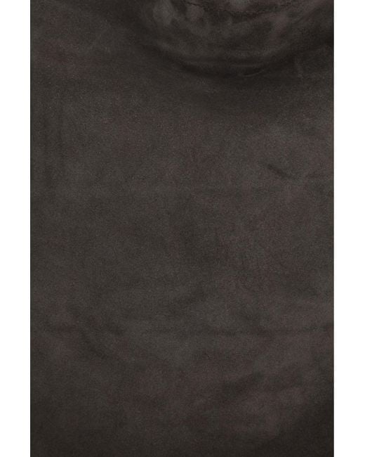 Dries Van Noten White Suede Tote Bag for men