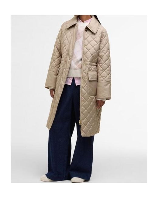 Barbour Natural Long-Sleeved Long Jacket