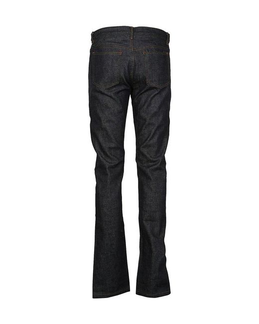 A.P.C. Black Classic Jeans for men