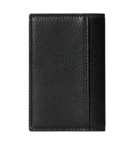 Gucci Black Lira Card Case for men