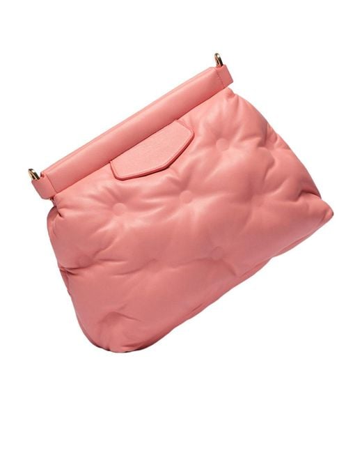 Maison Margiela Pink Glam Slam Quilted Shoulder Bag