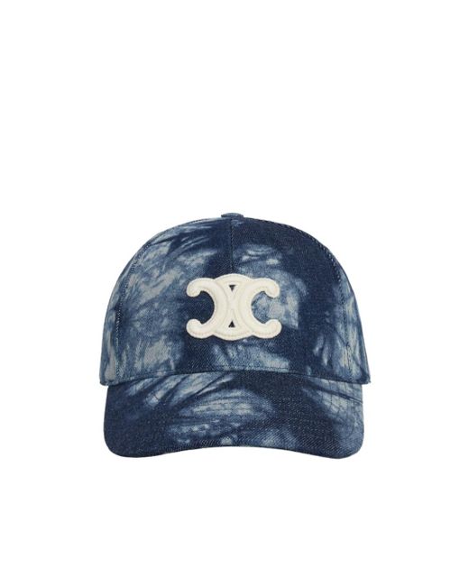 Céline Blue Triomphe Baseball Cap