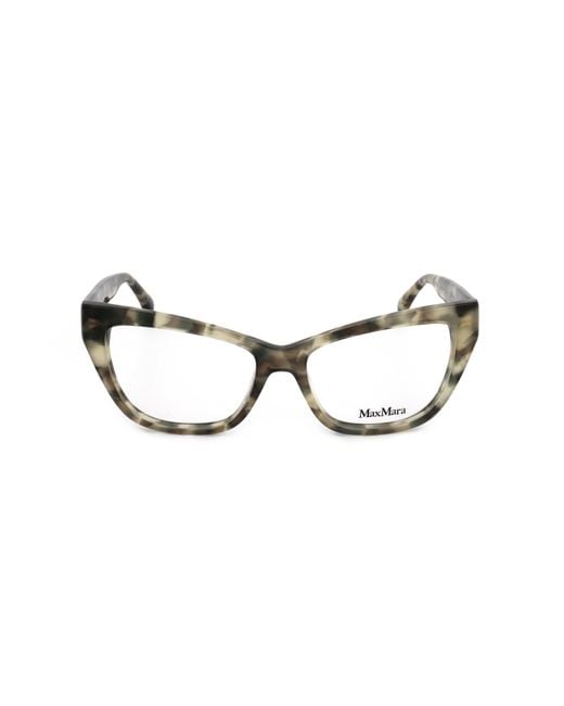 Max Mara Black Cat-Eye Glasses