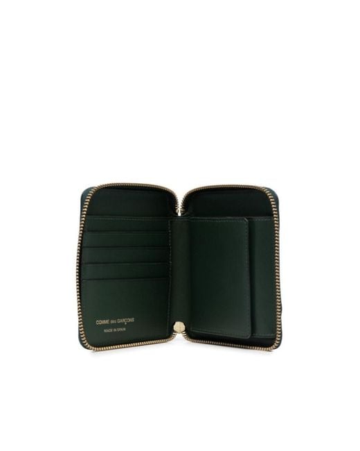 Comme des Garçons Green Comme Des Garçons Wallet Zip Around Wallet for men