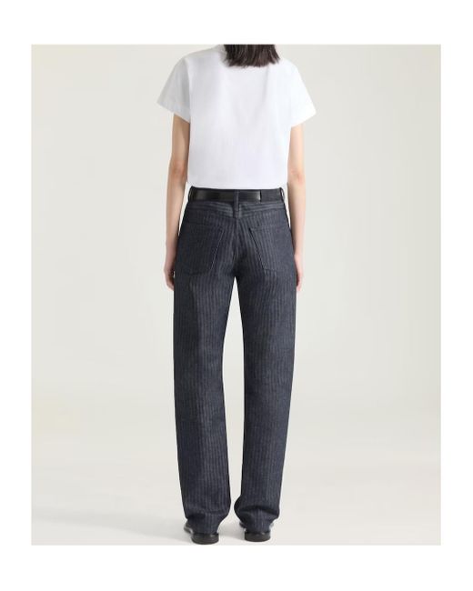 Givenchy Blue Button-Fastening Trousers