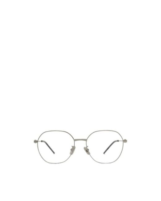 Givenchy White Round Flat Mirror for men