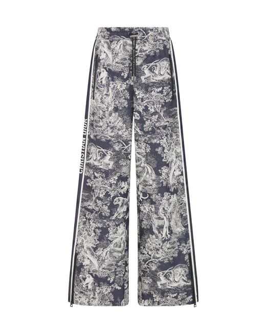 Dior Gray Iviera Flared Pants