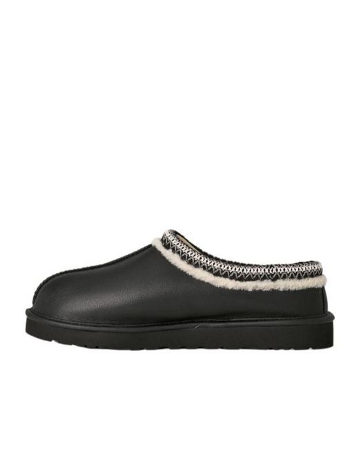 Ugg Black Tasman Flat Shoes for men