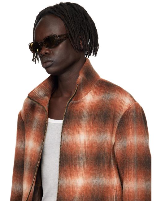 Retrosuperfuture Multicolor Rectangle Frame Sunglasses for men