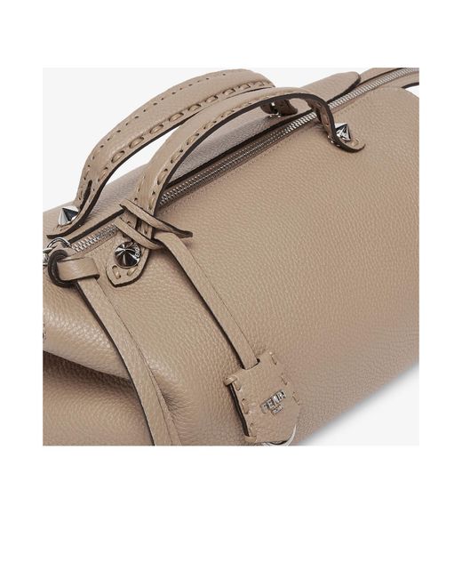 Fendi Natural By The Way Selleria Large Shoulder Bag