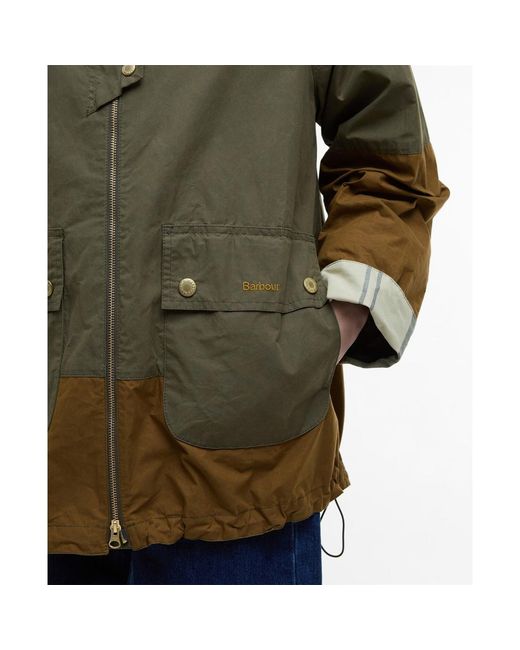 Barbour Green Hayley Showerproof Jacket