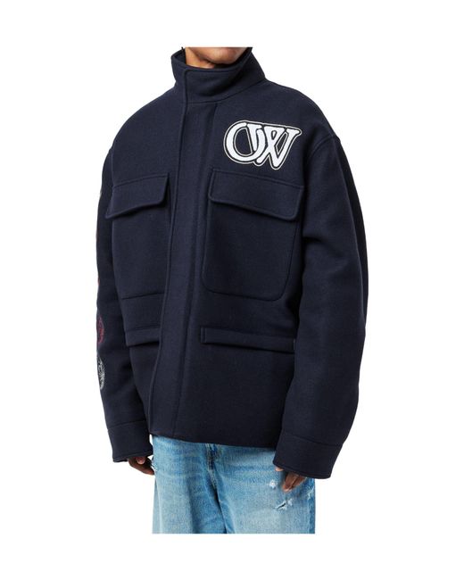 Off-White c/o Virgil Abloh Blue Moon Jacket Sn99 for men