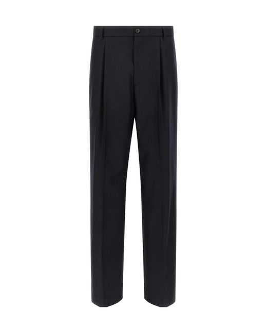 Dries Van Noten Black Penrud Straight-Leg Pants for men