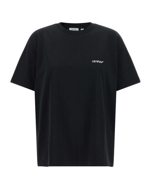 Off-White c/o Virgil Abloh Black 'Arrow Out Flower' T-Shirt