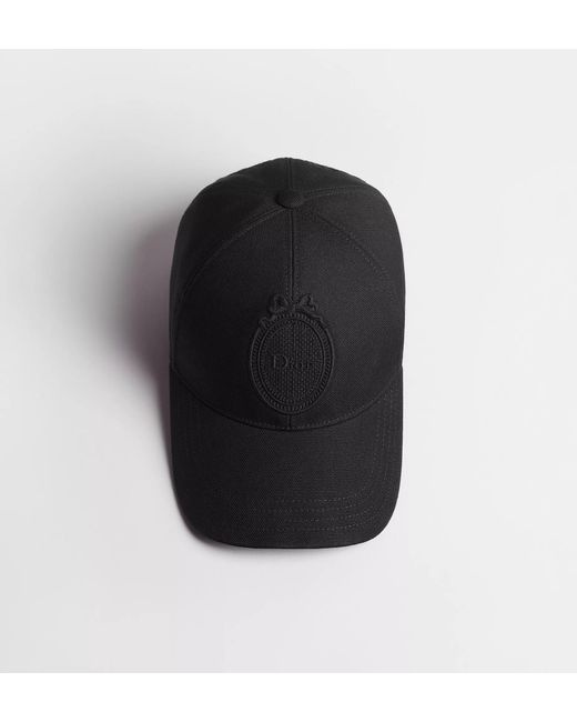 Dior Blue Casquette D-Player Medaillon