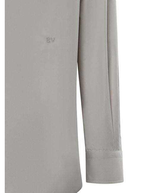 Bottega Veneta Gray Long-Sleeved Shirt for men