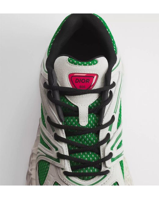 Dior Green B35 Nxxt Sneakers for men
