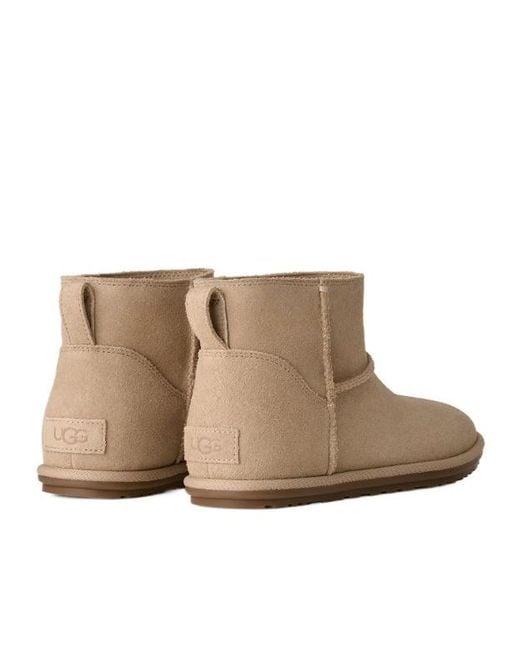 Ugg Natural Round-Toe Snow Boots