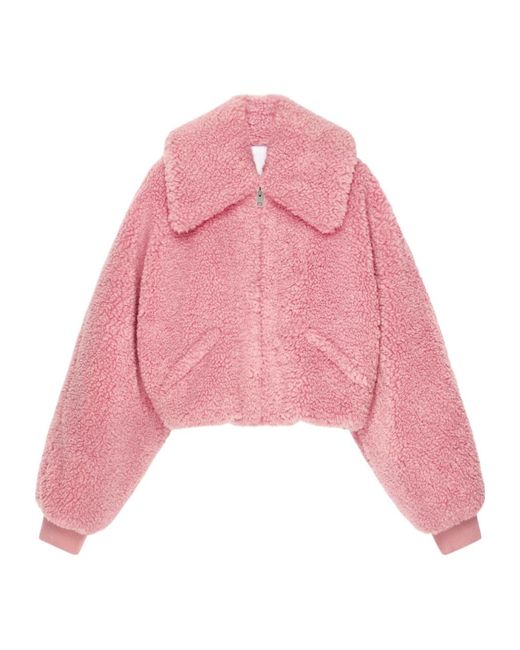 Givenchy Pink Cropped Blouson