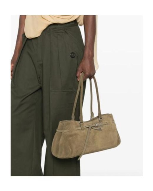 MARGE SHERWOOD Green Soft Grandma Shoulder Bag