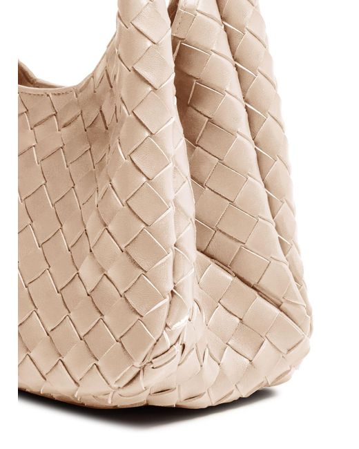 Bottega Veneta Natural Campana Shoulder Bag