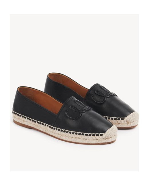 Chloé Black Chloé Isla Espadrilles