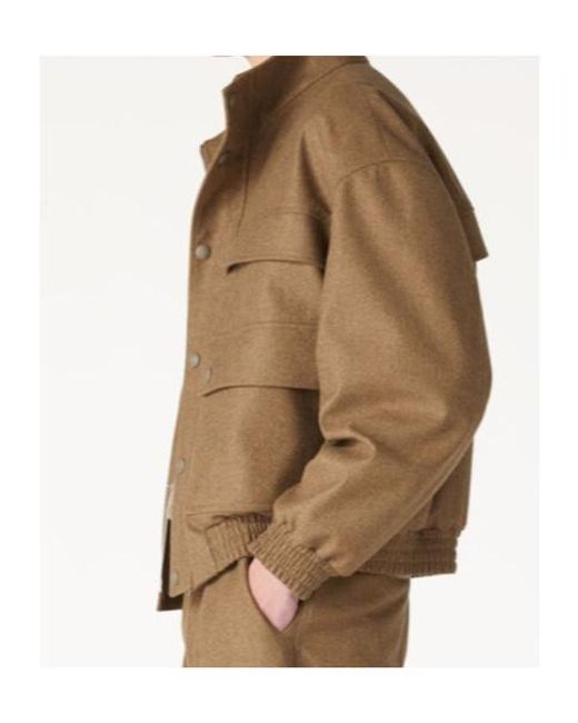 Loro Piana Brown Tristar Pilot Jacket for men