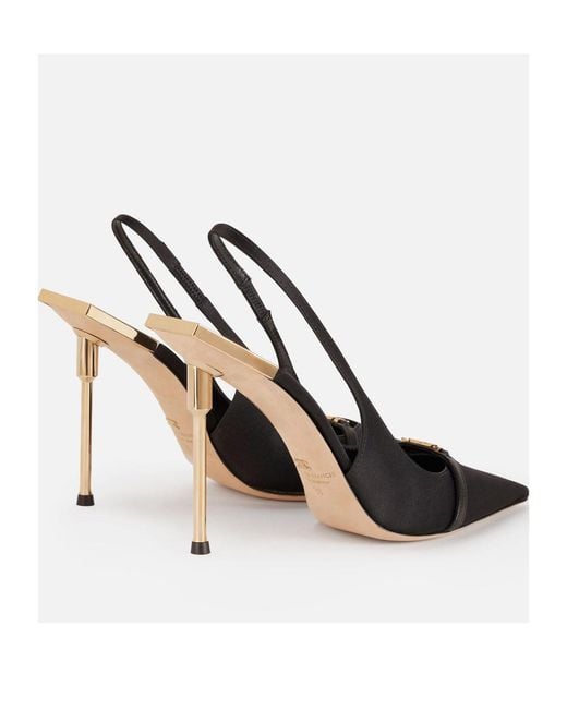 Elisabetta Franchi Multicolor Pointed-Toe High-Heeled Sandals