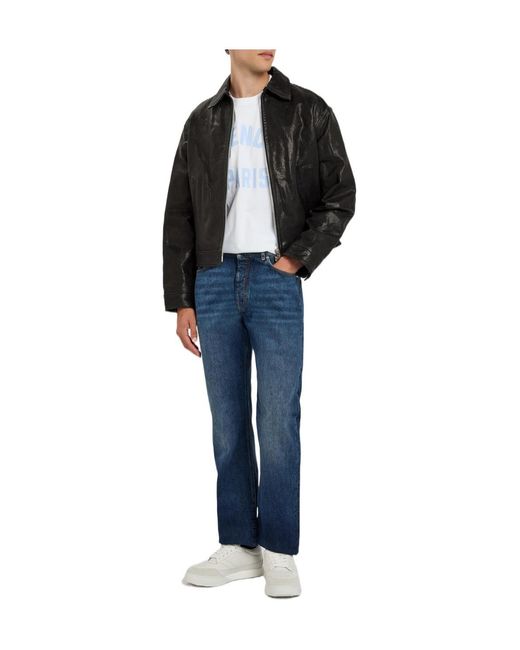 Givenchy Blue Straight-Leg Vintage Jeans for men