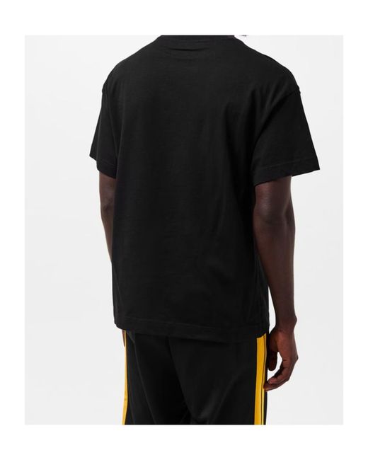 Palm Angels Black Logo Short-Sleeved T-Shirt for men