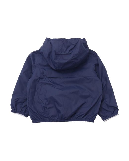 K-Way Blue Kids P. Jake Plus.2 Reversible Jacket for men