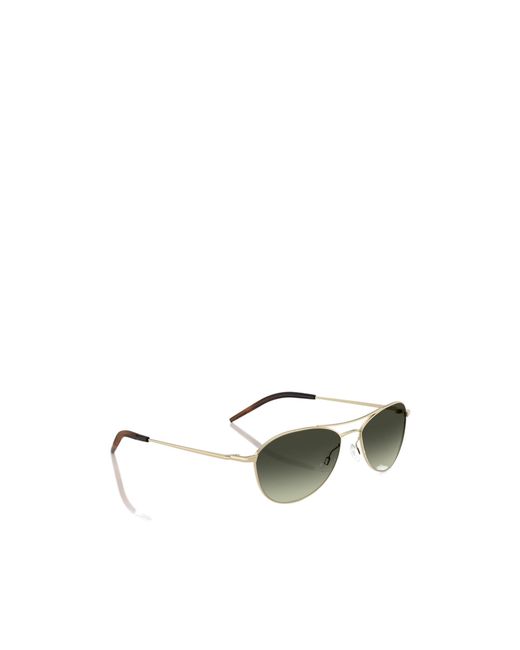 Oliver Peoples Green Pilot Frame Sunglasses for men