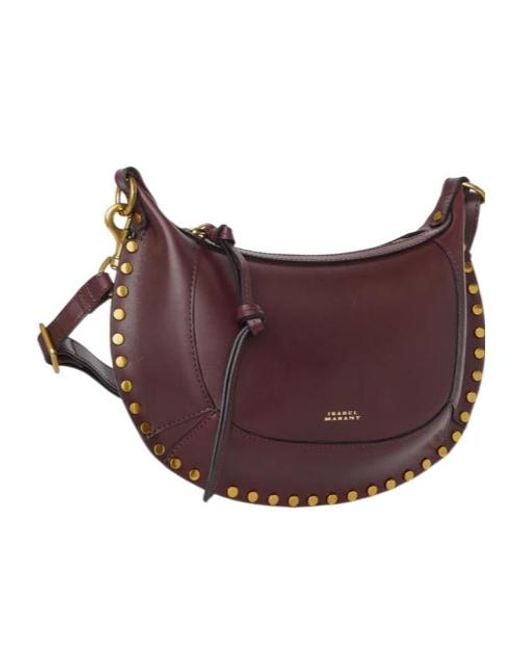 Isabel Marant Purple Sac Oskan Moon