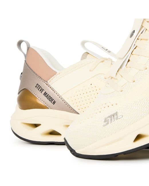 Steve Madden White Surge Low-Top Trainers